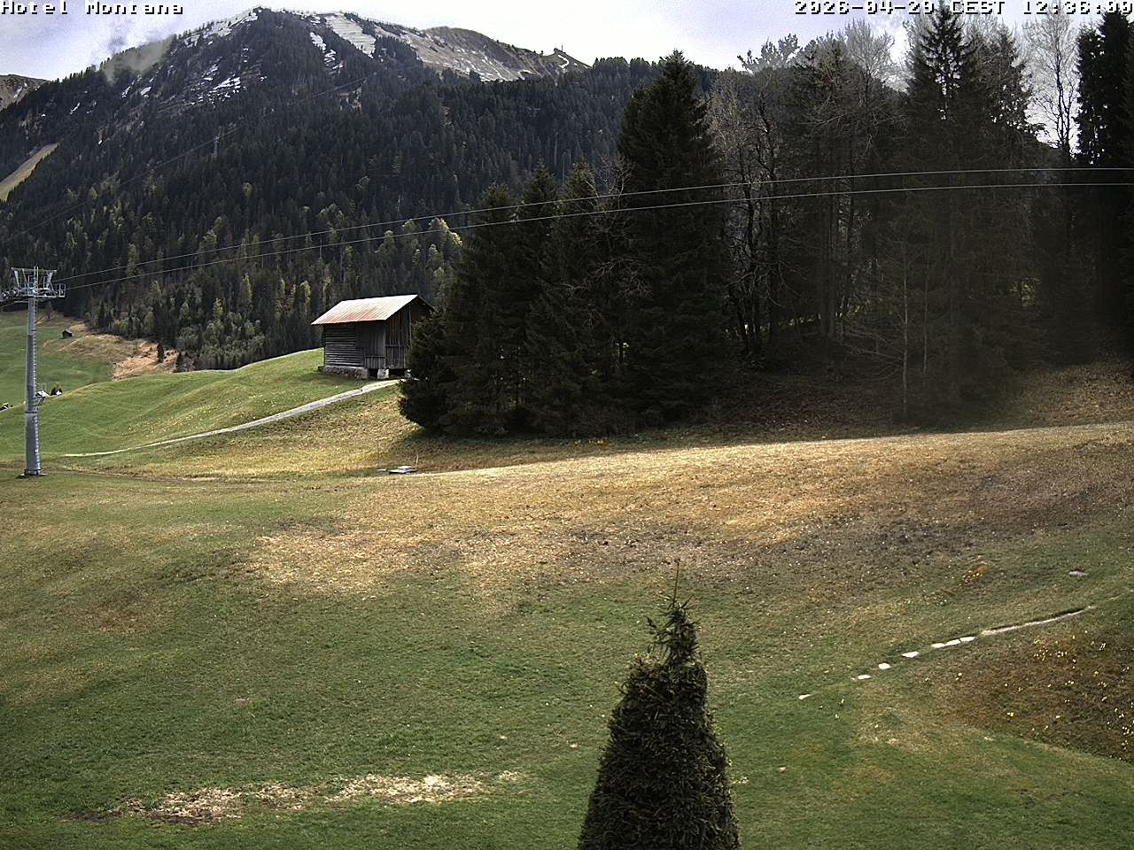 Archived image Webcam Riezlern - Hotel Montana