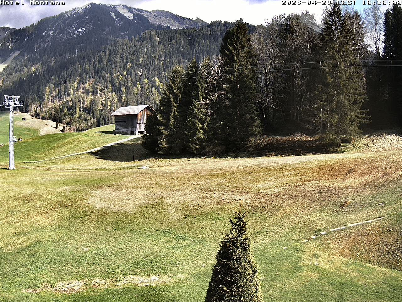 Archived image Webcam Riezlern - Hotel Montana