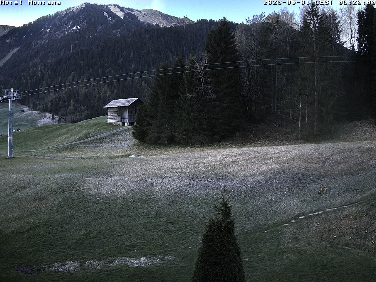 Archived image Webcam Riezlern - Hotel Montana