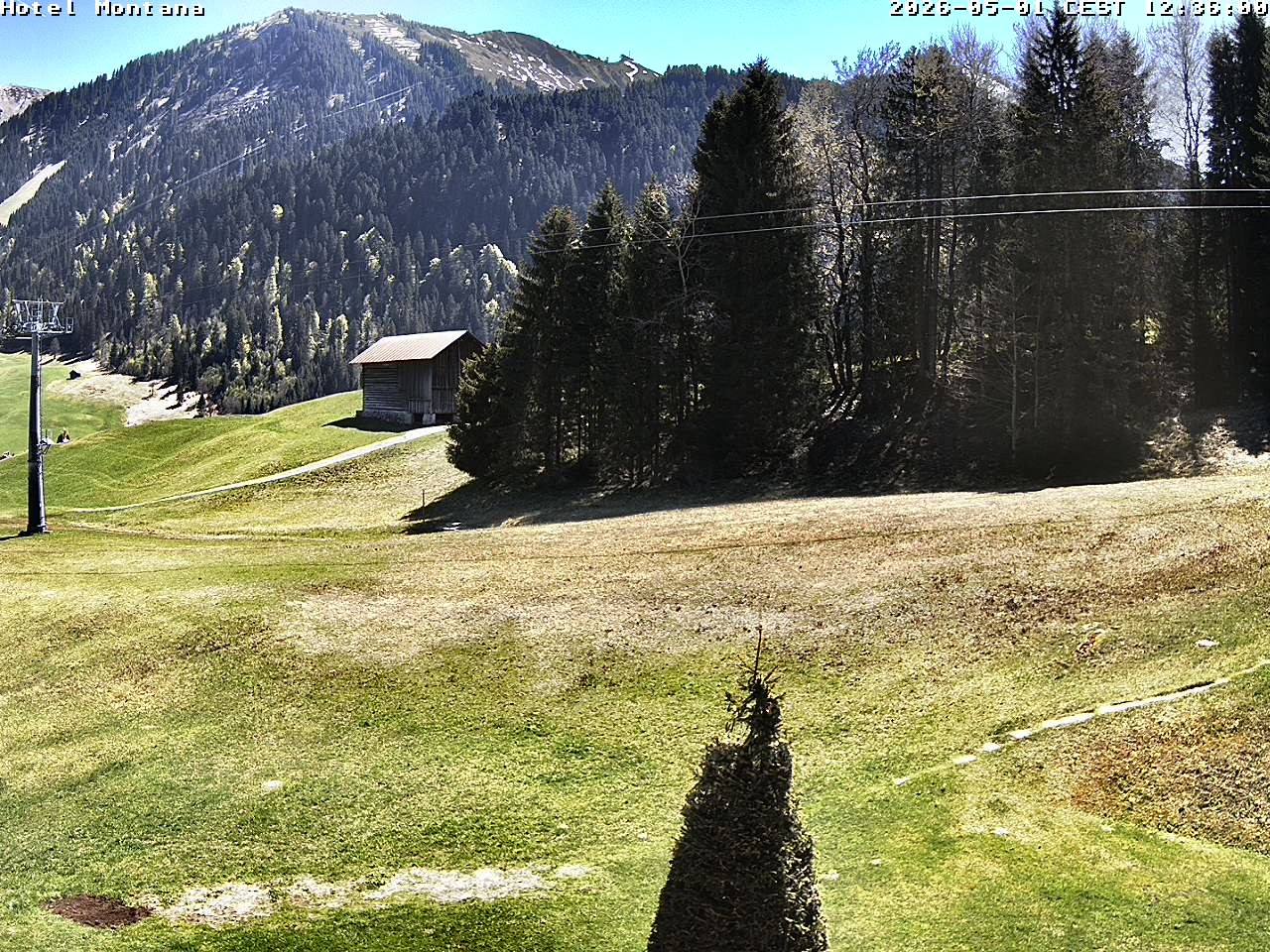 Archiv Foto Webcam Hotel Montana, Riezlern