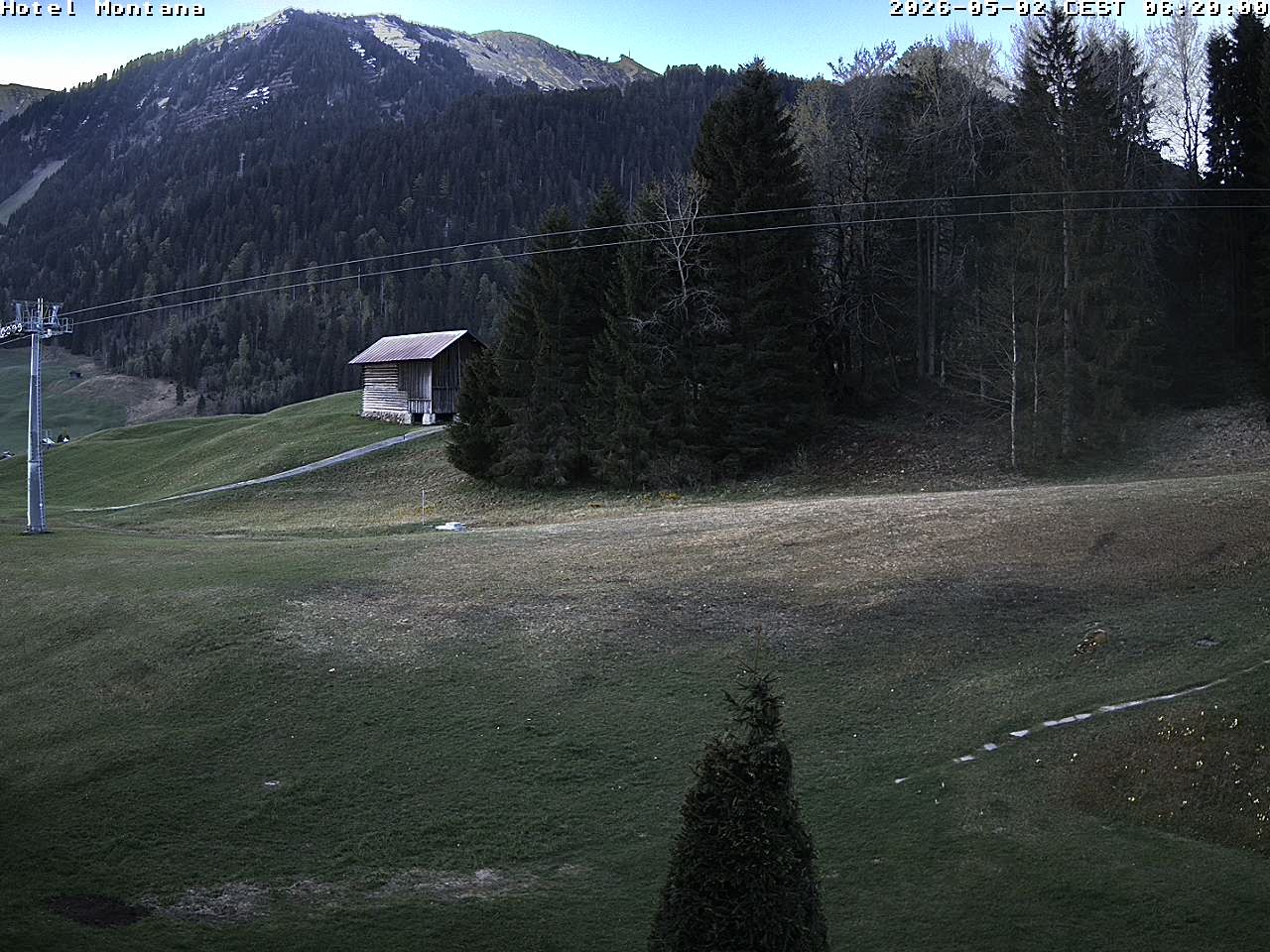 Archiv Foto Webcam Hotel Montana, Riezlern