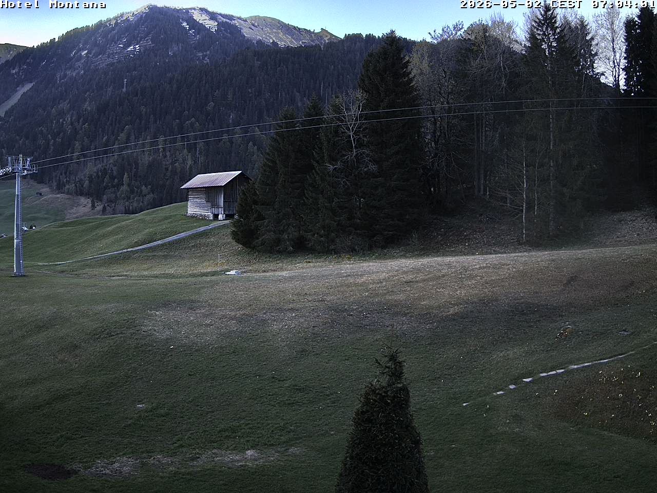 Archiv Foto Webcam Hotel Montana, Riezlern