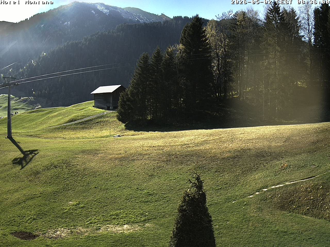 Archiv Foto Webcam Hotel Montana, Riezlern