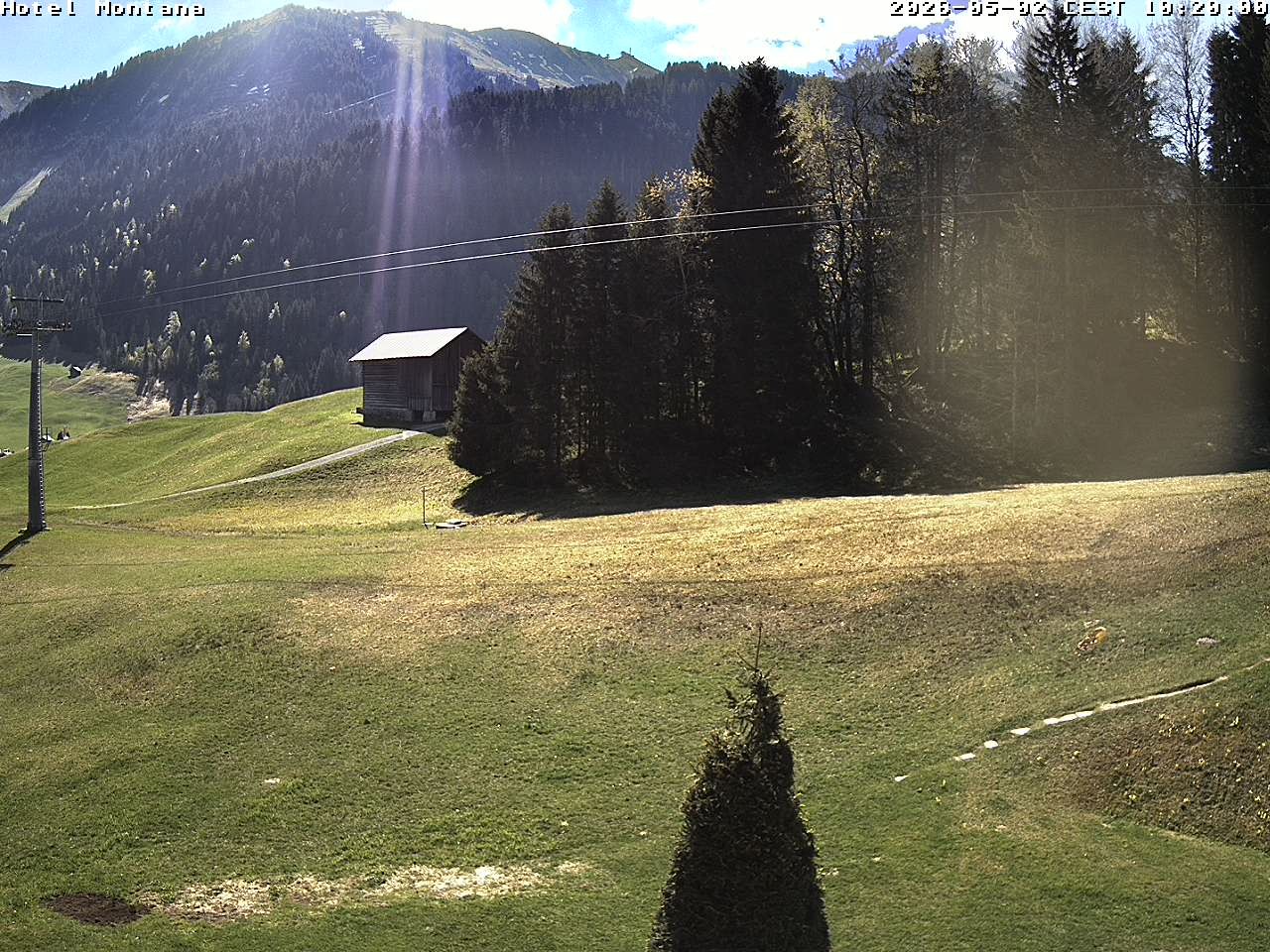 Archiv Foto Webcam Hotel Montana, Riezlern