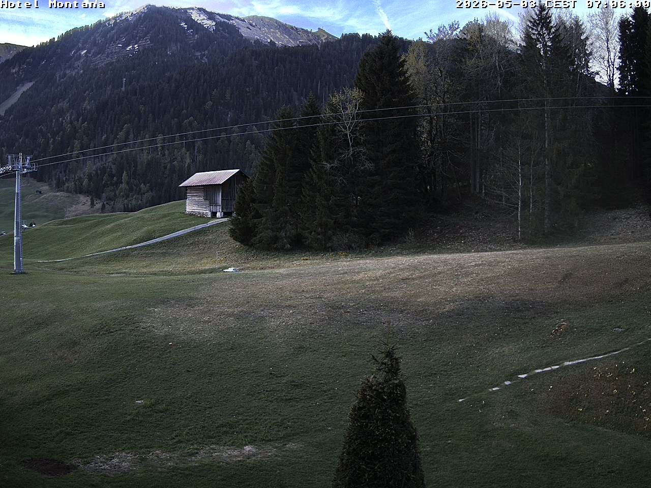 Archiv Foto Webcam Hotel Montana, Riezlern