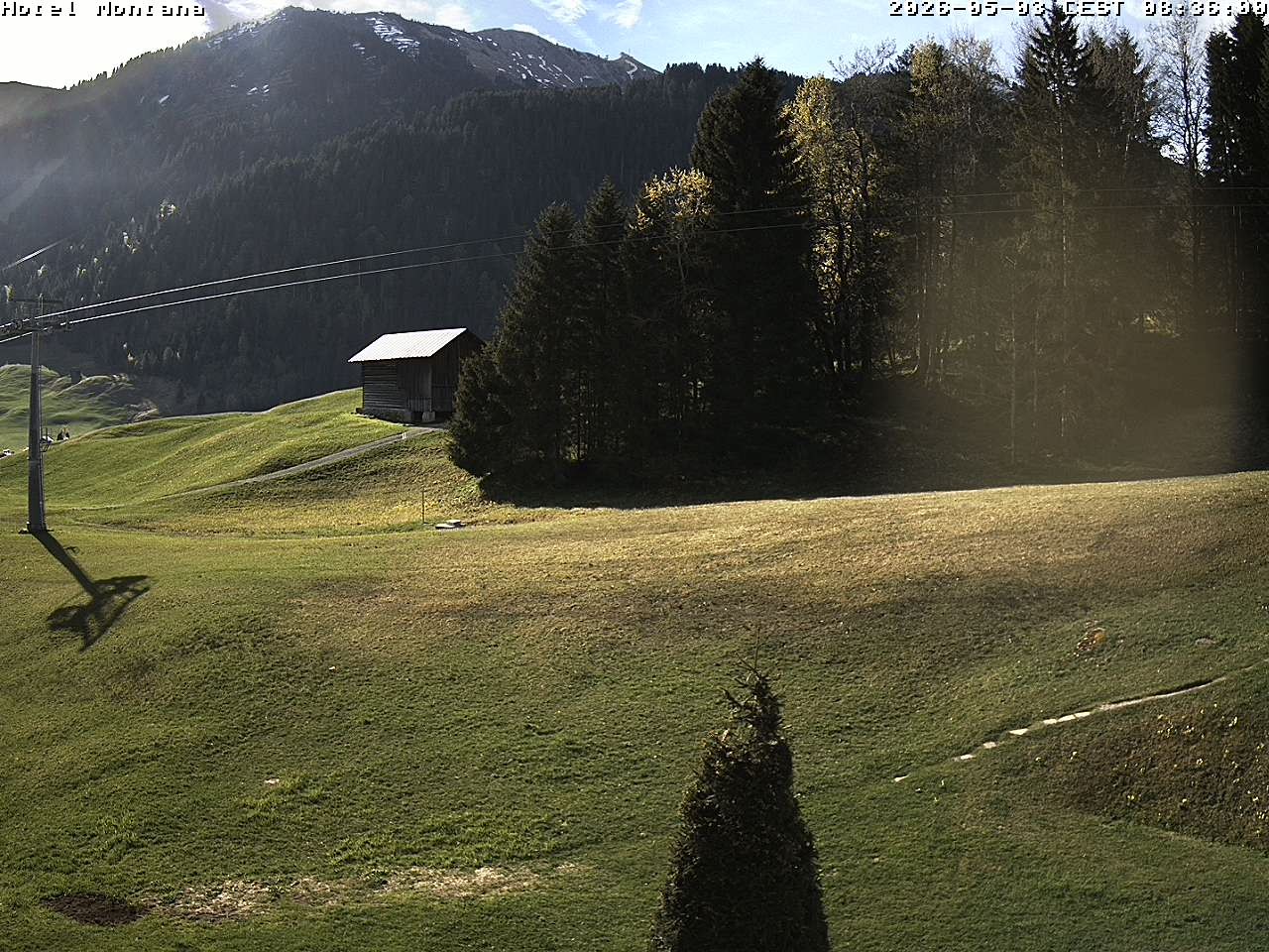 Archiv Foto Webcam Hotel Montana, Riezlern