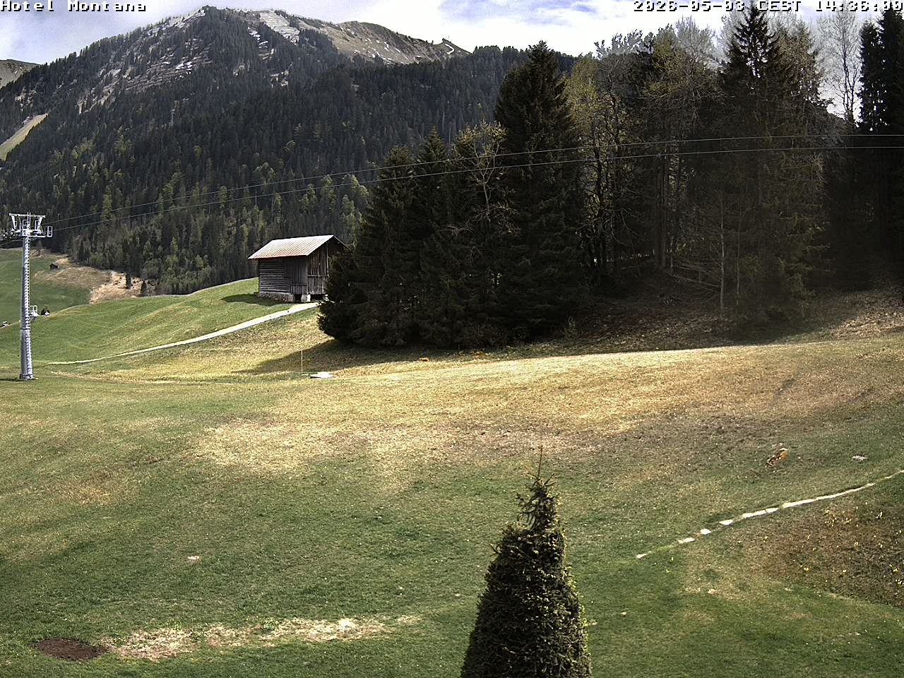 Archiv Foto Webcam Hotel Montana, Riezlern