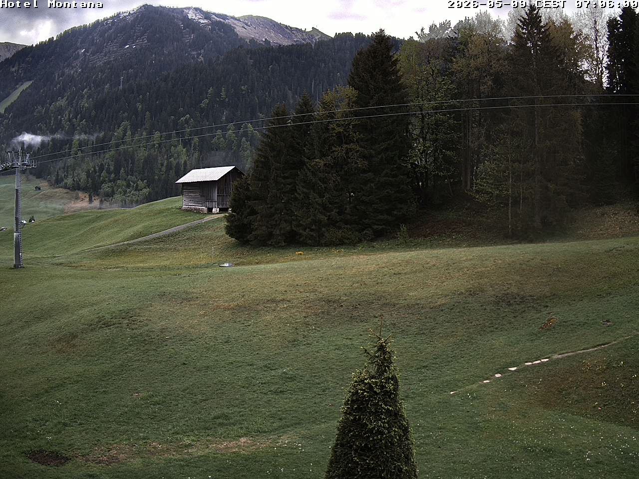 Archiv Foto Webcam Hotel Montana, Riezlern