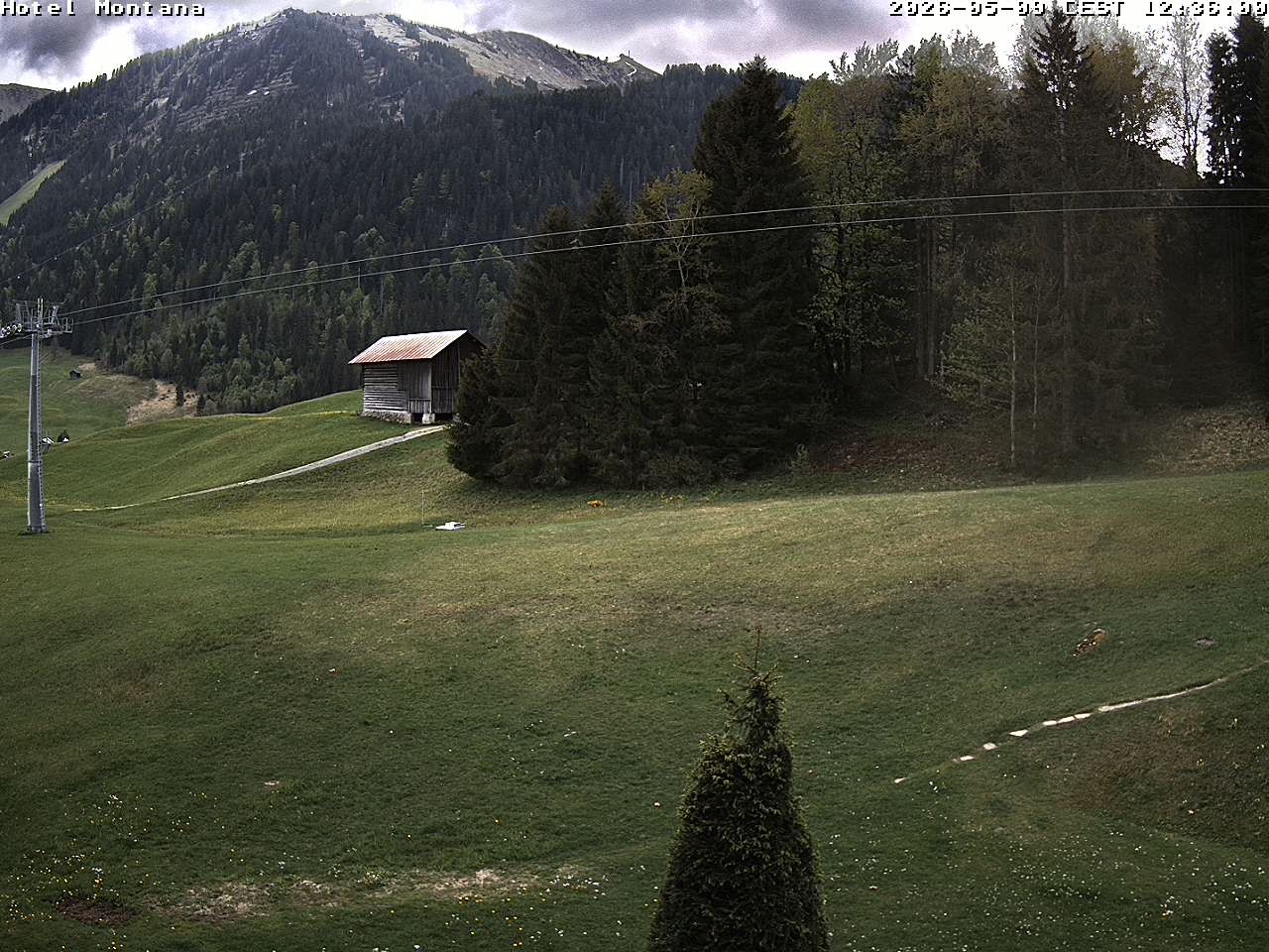Archiv Foto Webcam Hotel Montana, Riezlern