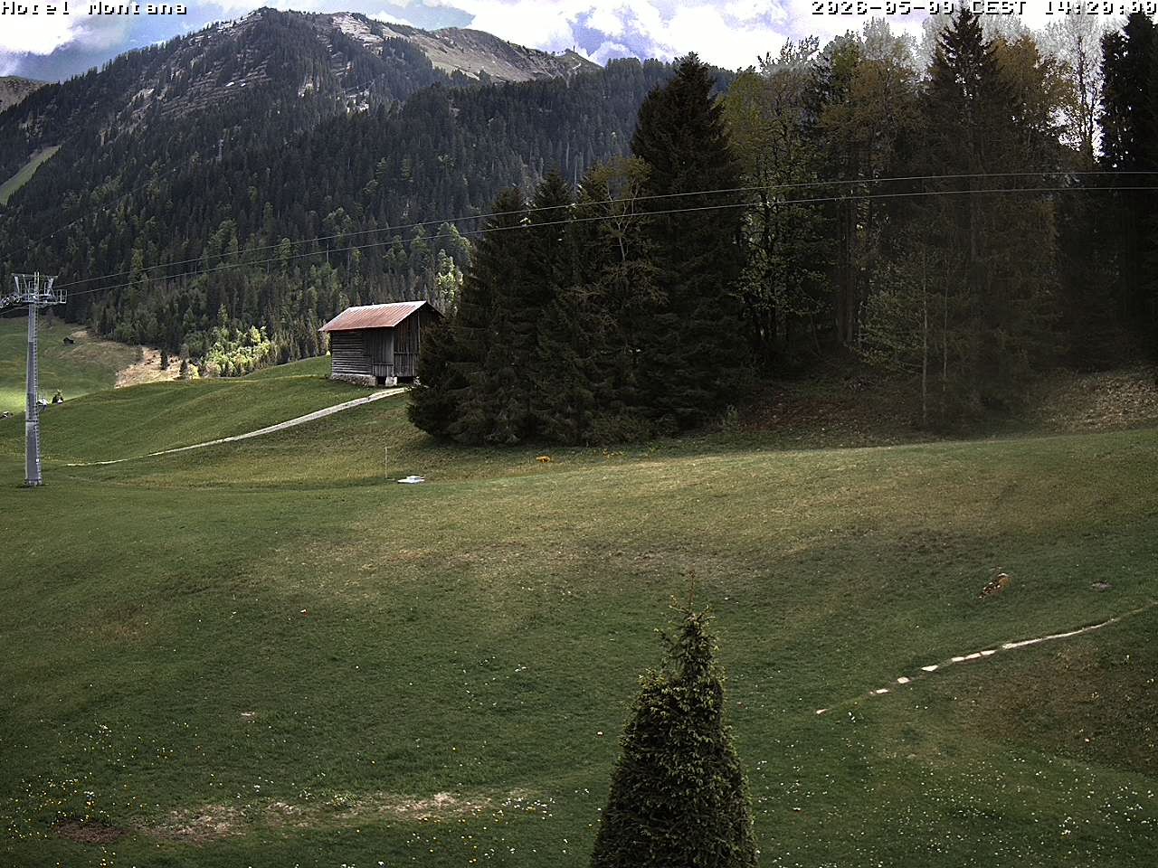 Archiv Foto Webcam Hotel Montana, Riezlern