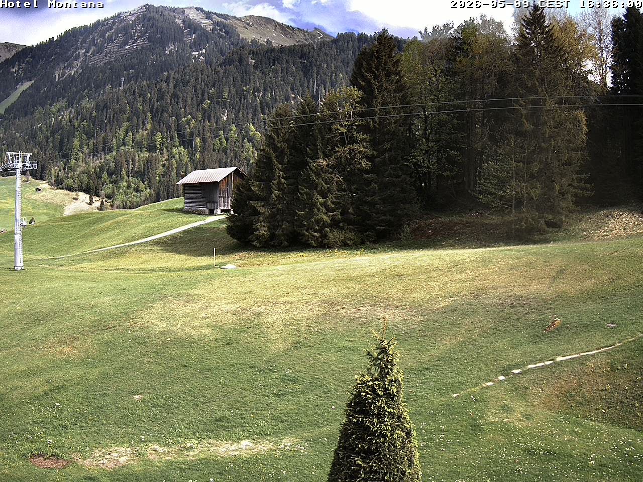 Archiv Foto Webcam Hotel Montana, Riezlern
