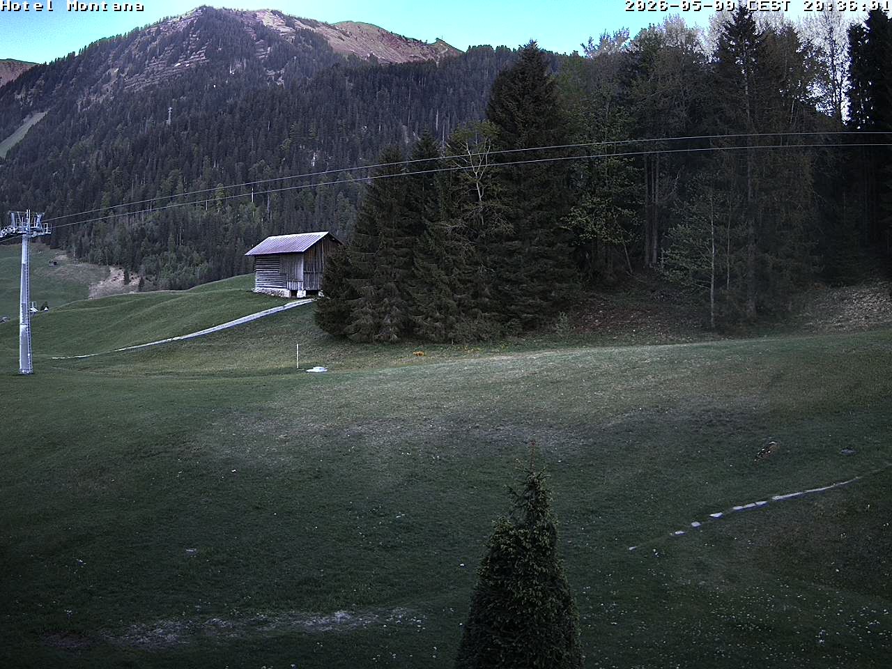 Archiv Foto Webcam Hotel Montana, Riezlern