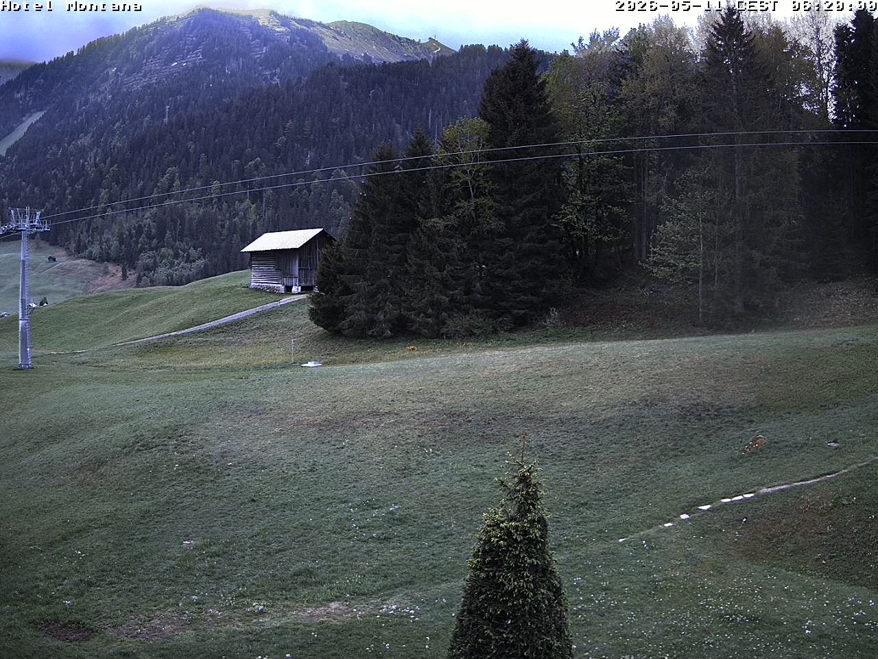 Archiv Foto Webcam Hotel Montana, Riezlern