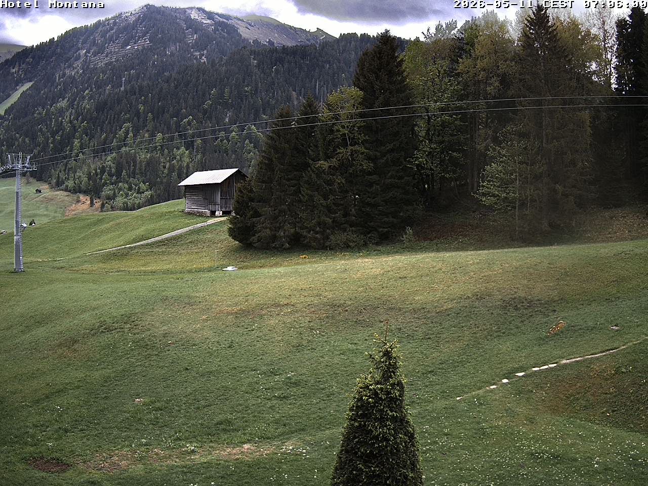 Archiv Foto Webcam Hotel Montana, Riezlern