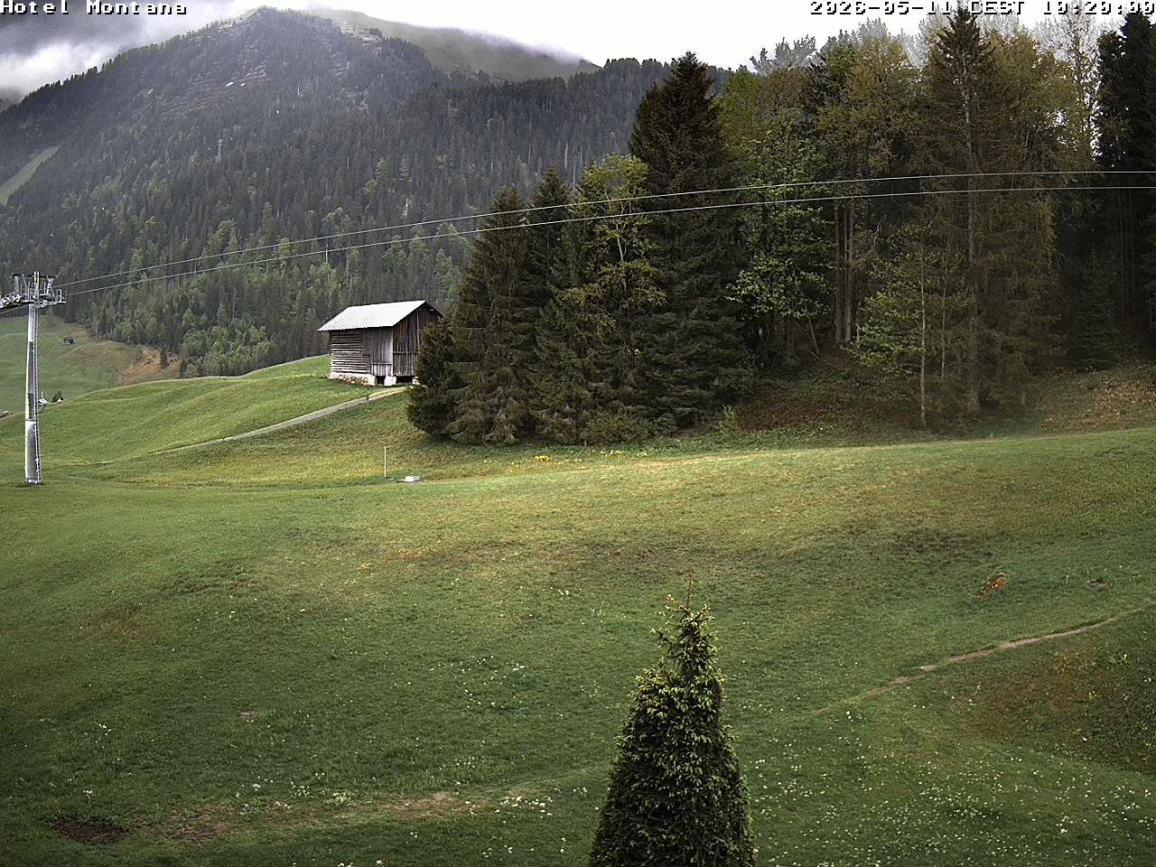 Archiv Foto Webcam Hotel Montana, Riezlern
