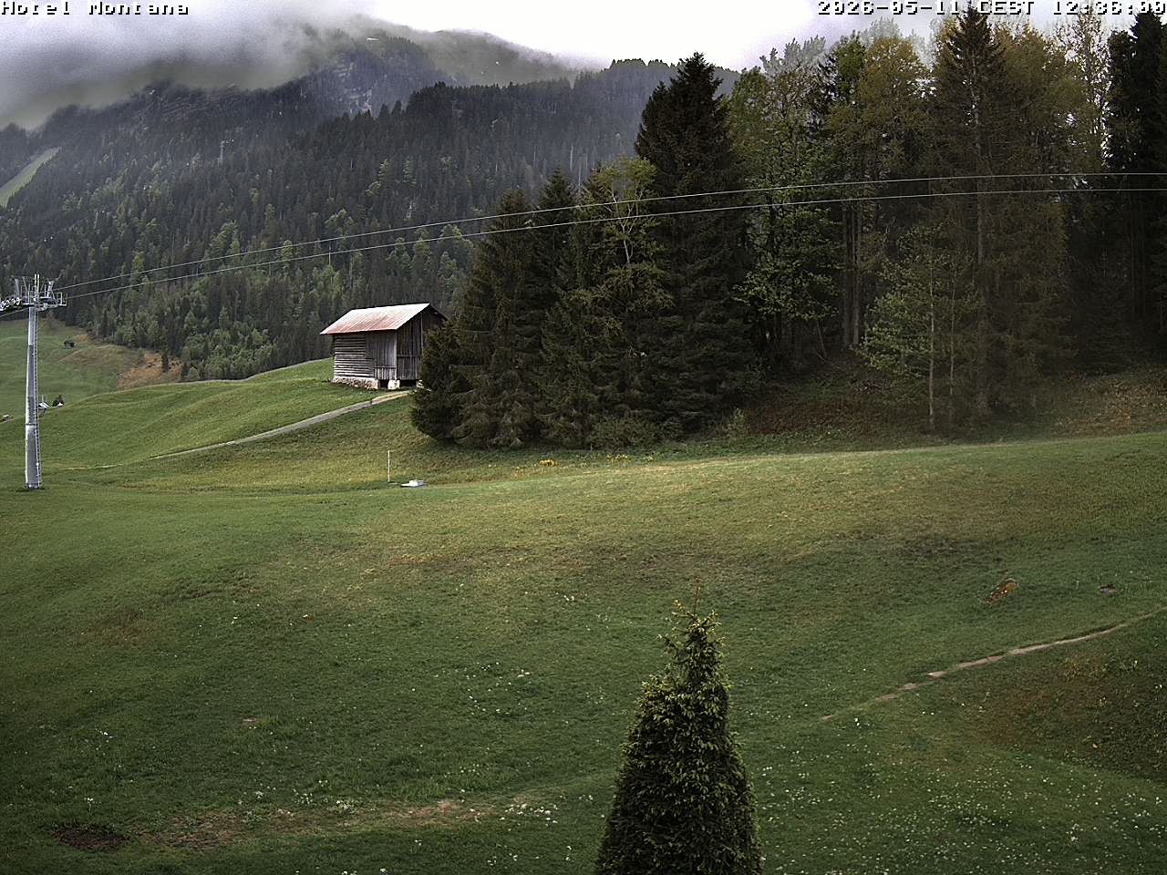 Archiv Foto Webcam Hotel Montana, Riezlern