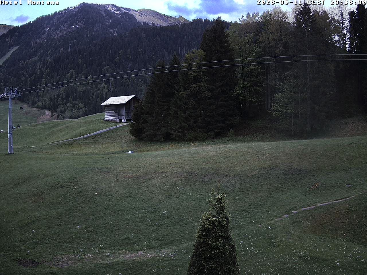 Archiv Foto Webcam Hotel Montana, Riezlern