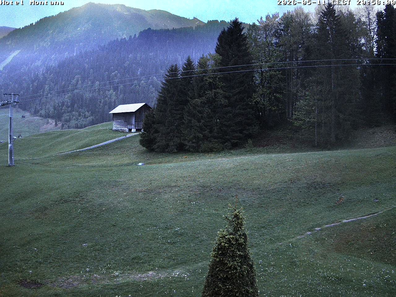 Archiv Foto Webcam Hotel Montana, Riezlern