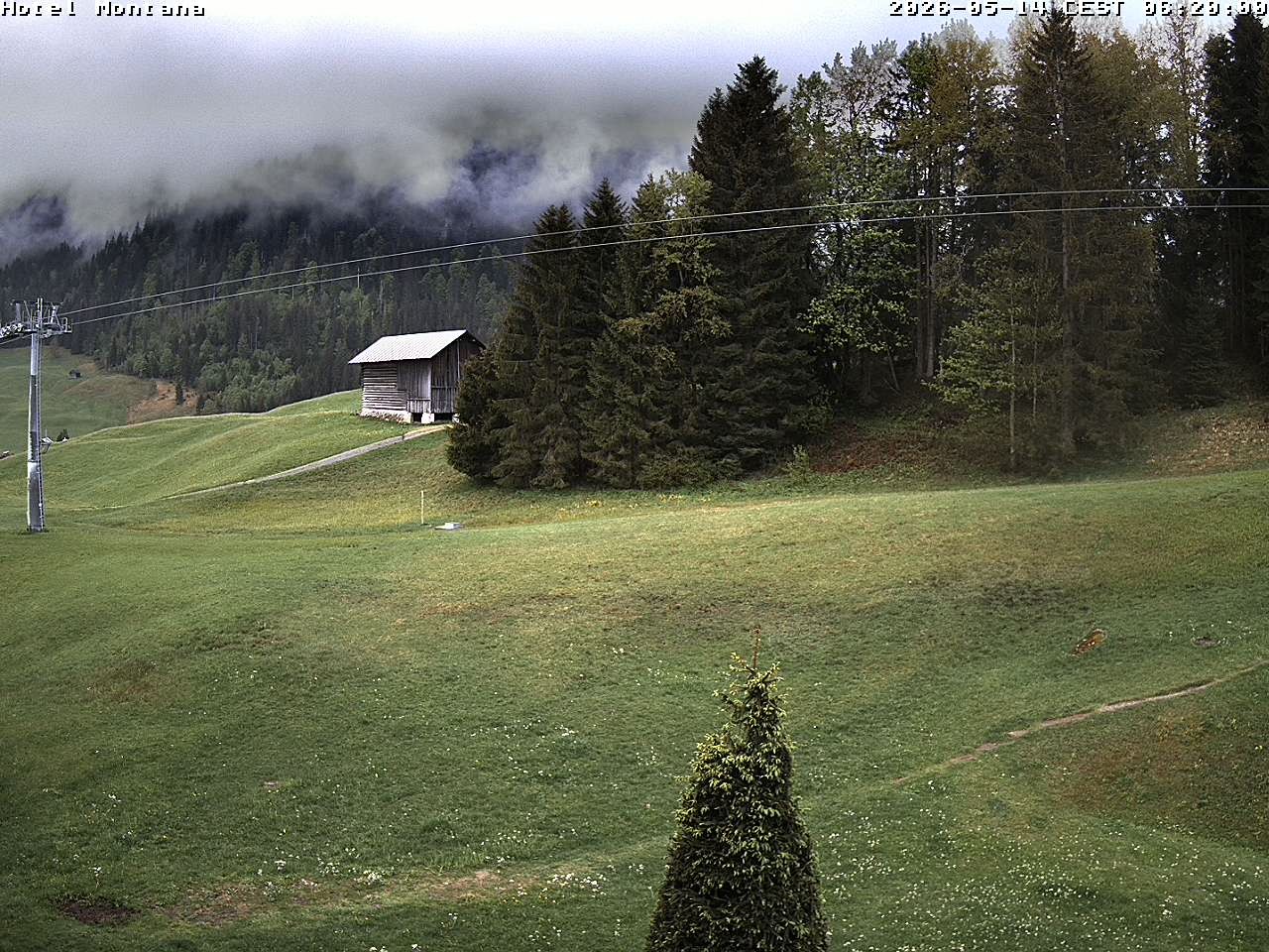 Archiv Foto Webcam Hotel Montana, Riezlern