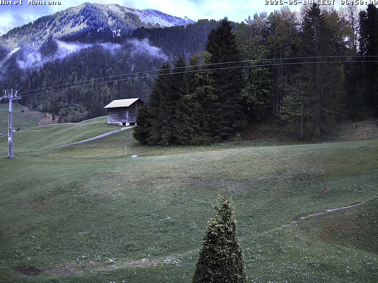 Archiv Foto Webcam Hotel Montana, Riezlern