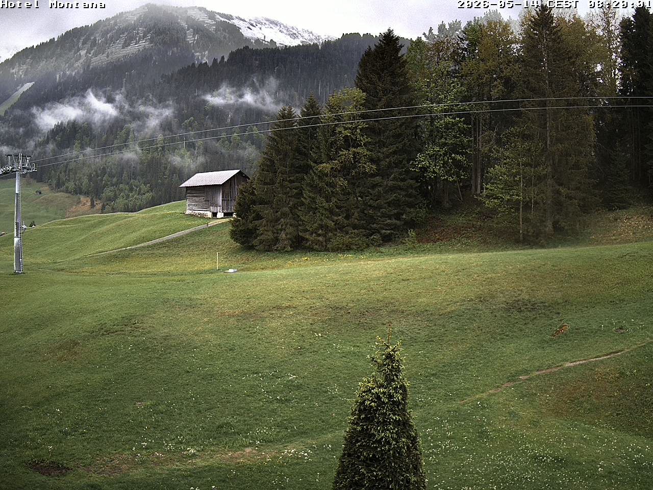 Archiv Foto Webcam Hotel Montana, Riezlern