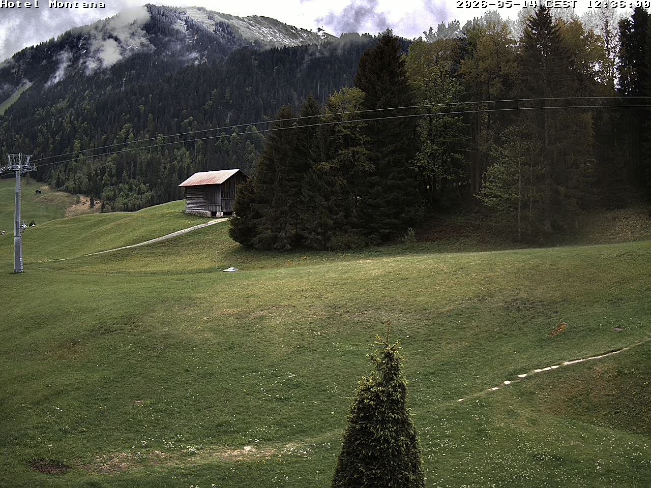 Archiv Foto Webcam Hotel Montana, Riezlern