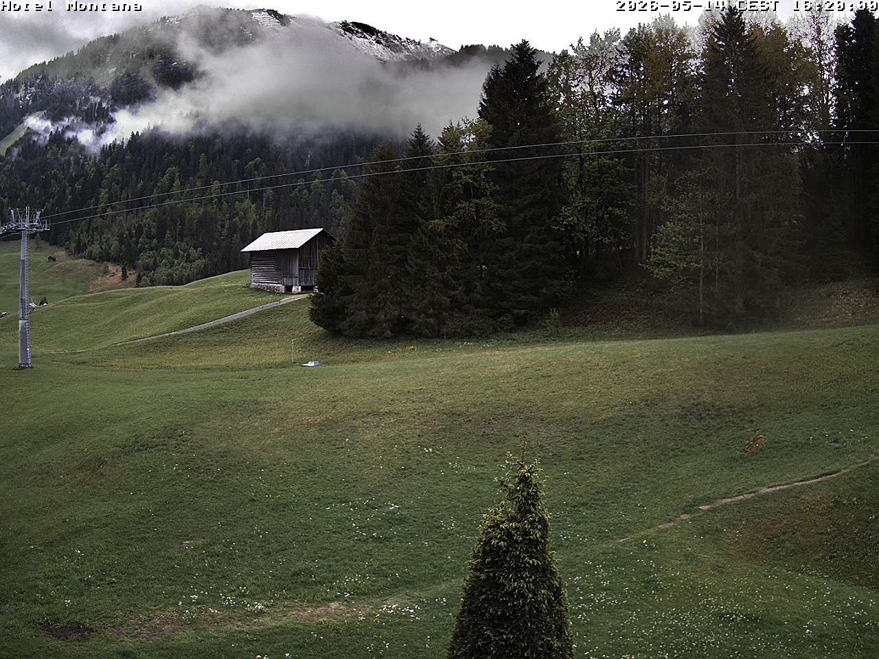 Archiv Foto Webcam Hotel Montana, Riezlern