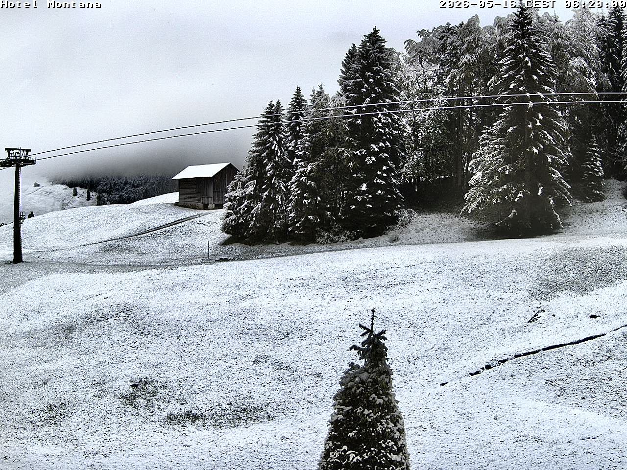 Archiv Foto Webcam Hotel Montana, Riezlern