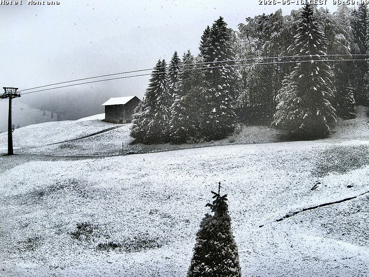 Archiv Foto Webcam Hotel Montana, Riezlern