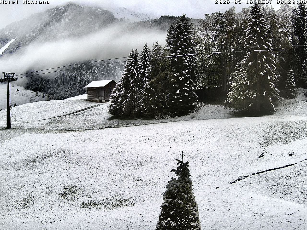 Archiv Foto Webcam Hotel Montana, Riezlern