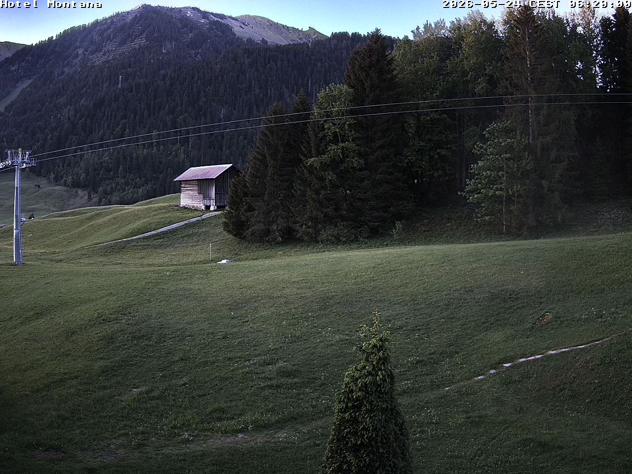 Archiv Foto Webcam Hotel Montana, Riezlern
