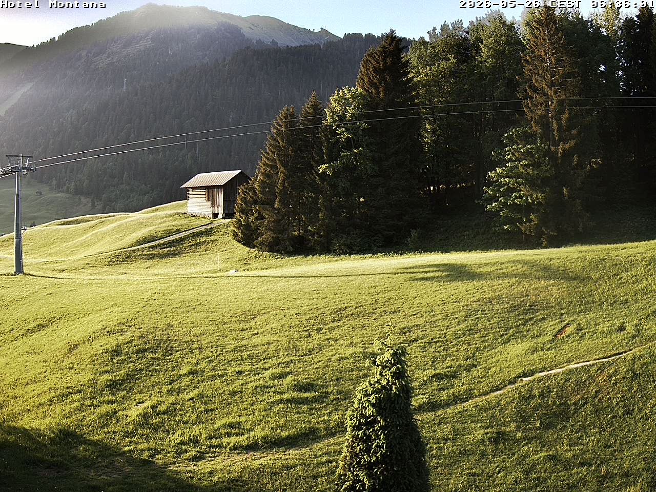 Archiv Foto Webcam Hotel Montana, Riezlern