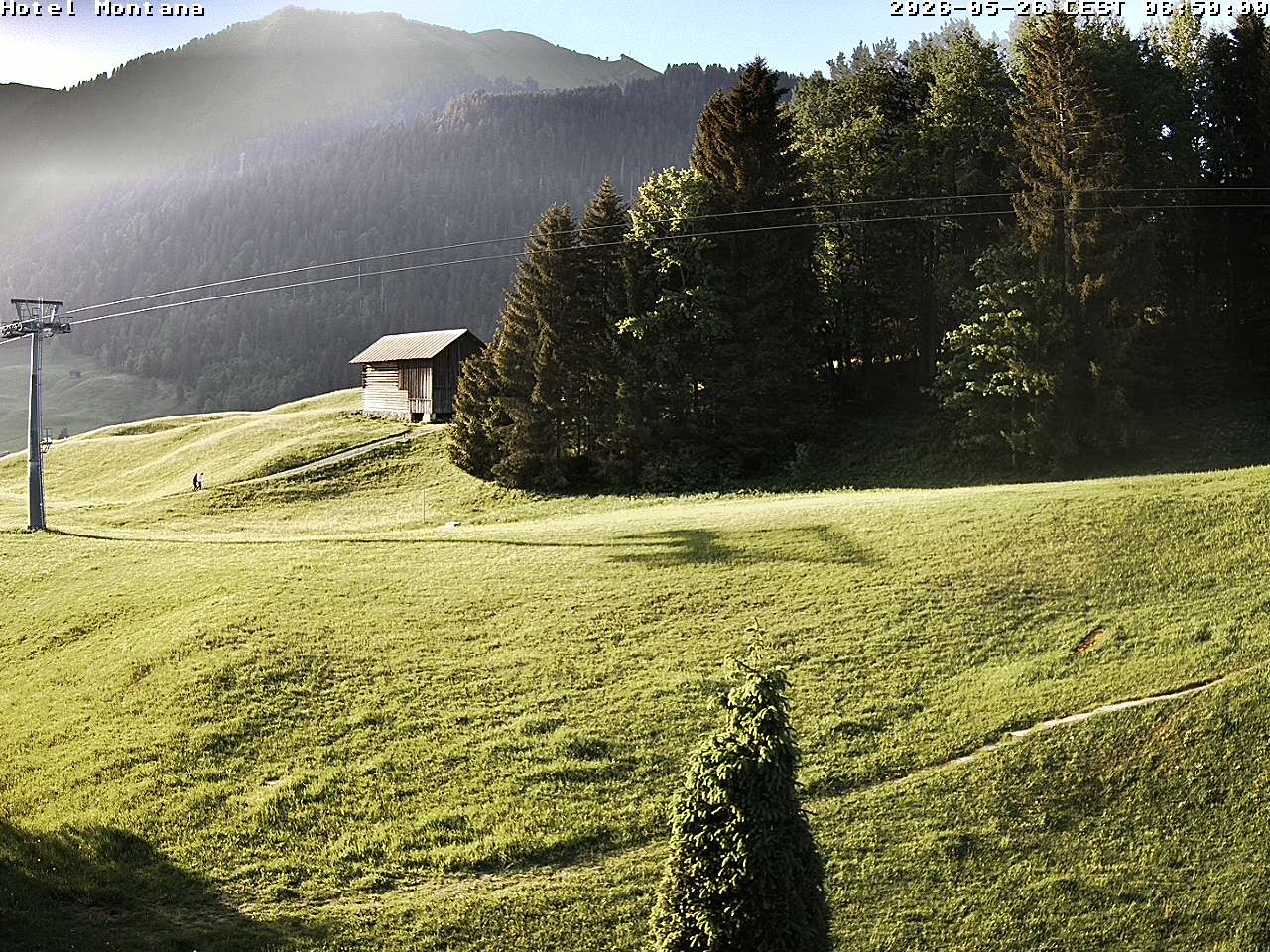 Archiv Foto Webcam Hotel Montana, Riezlern