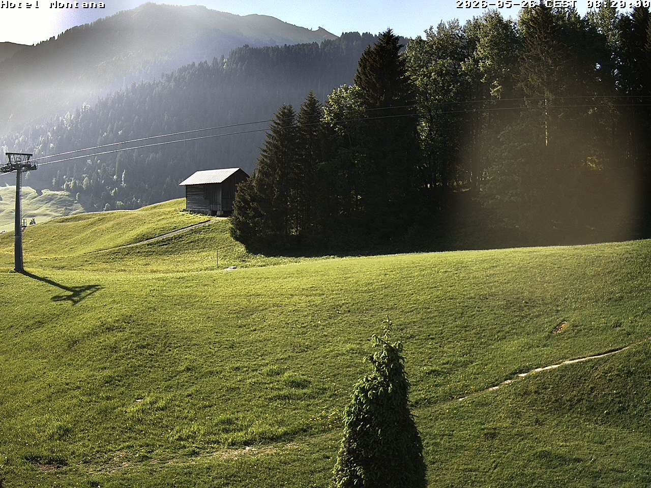 Archiv Foto Webcam Hotel Montana, Riezlern