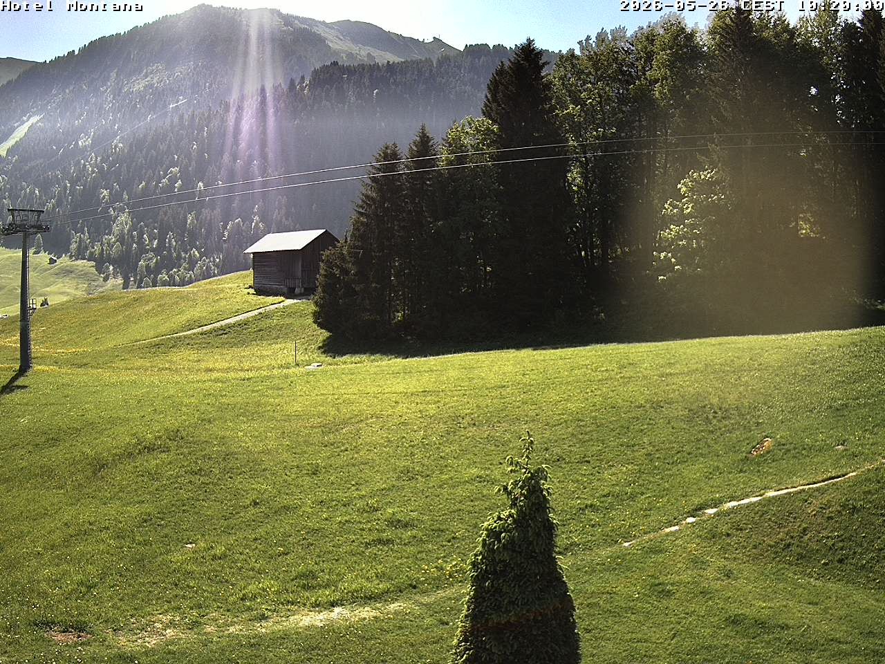 Archiv Foto Webcam Hotel Montana, Riezlern