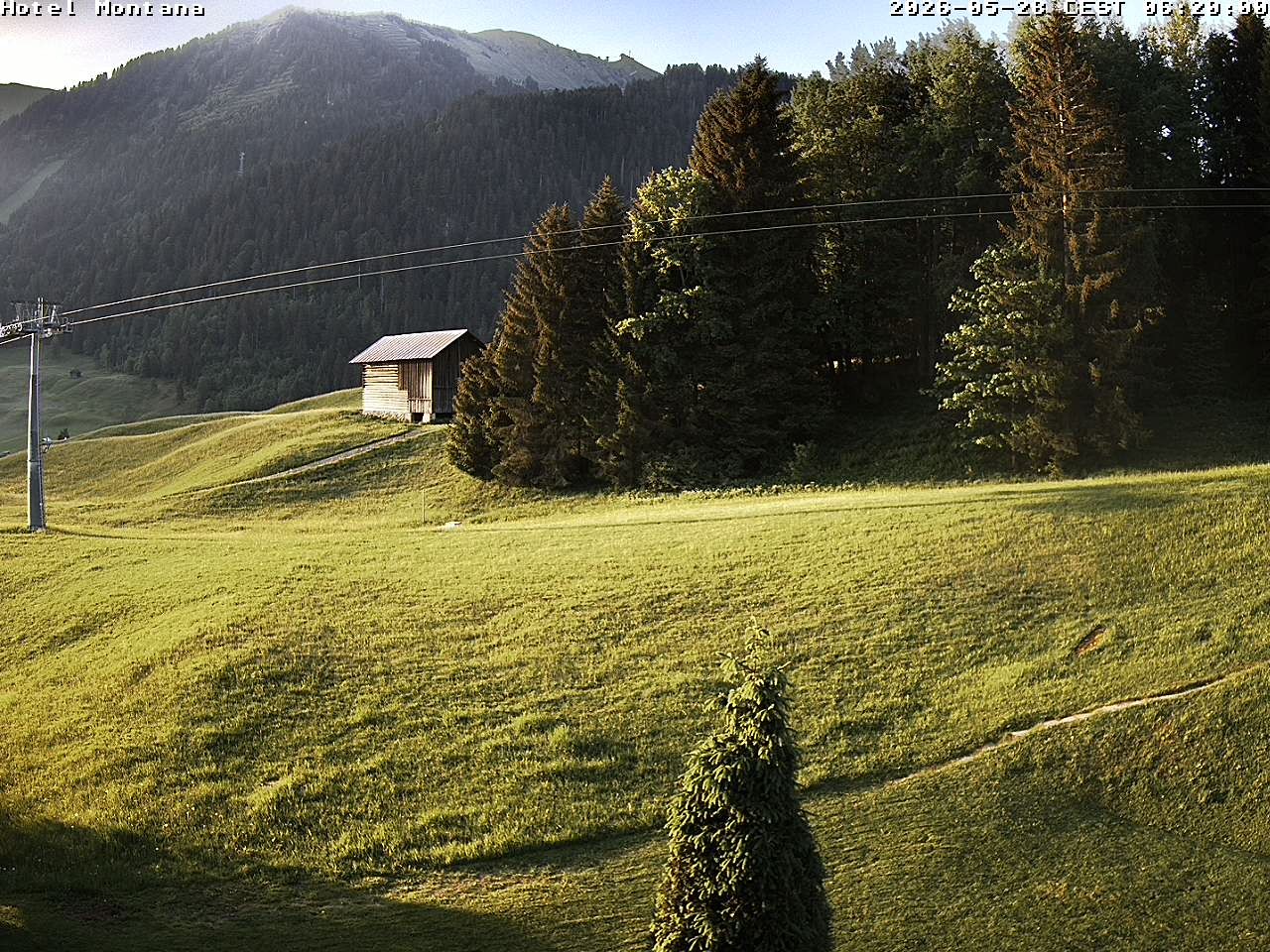 Archiv Foto Webcam Hotel Montana, Riezlern
