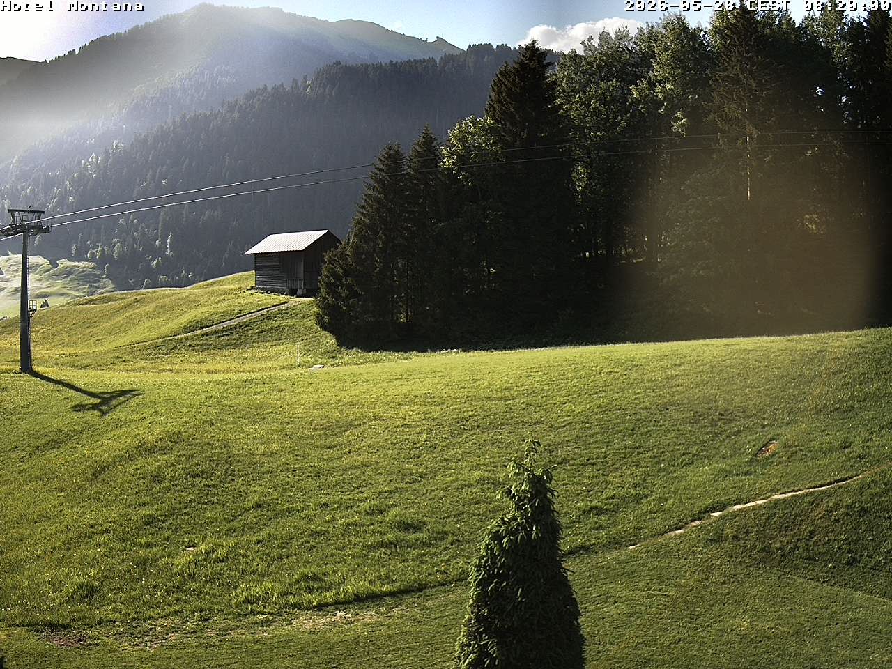 Archiv Foto Webcam Hotel Montana, Riezlern