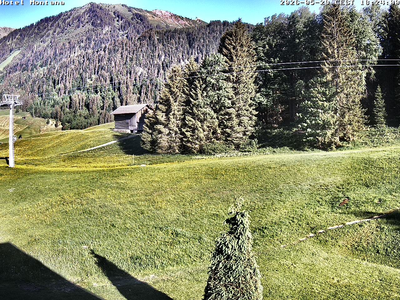 Archived image Webcam Riezlern - Hotel Montana