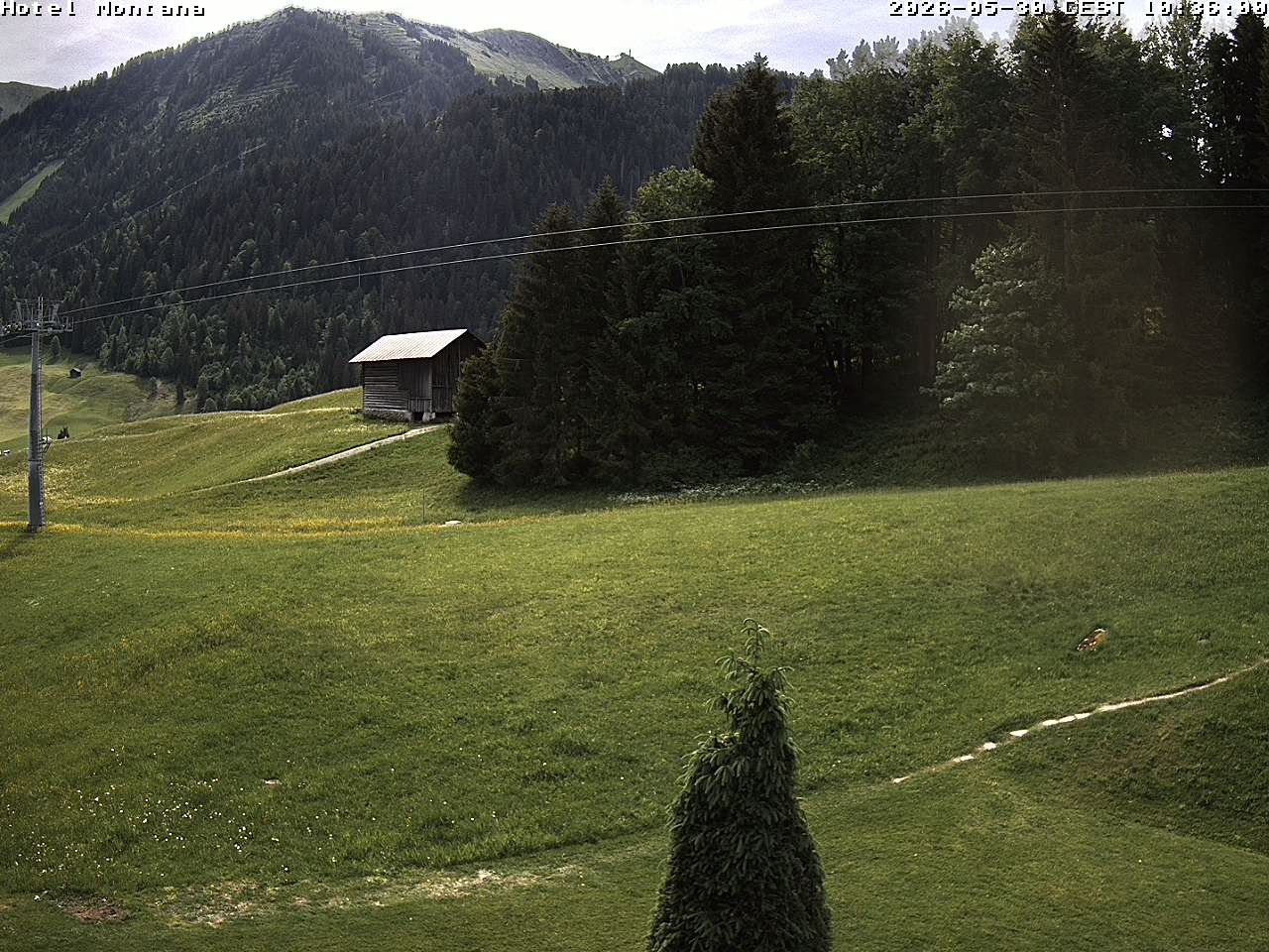 Archived image Webcam Riezlern - Hotel Montana