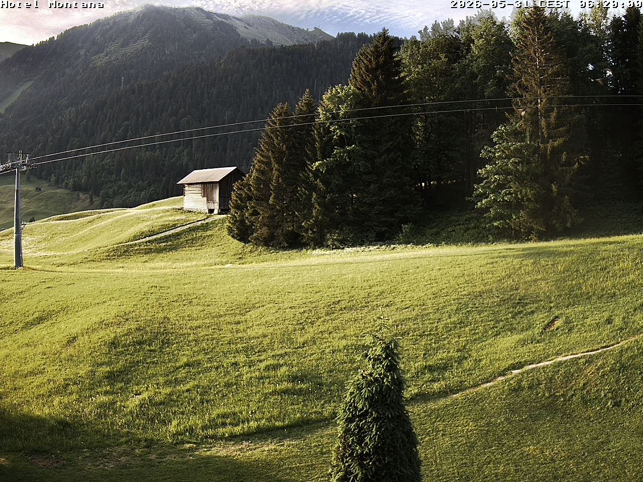 Archiv Foto Webcam Hotel Montana, Riezlern