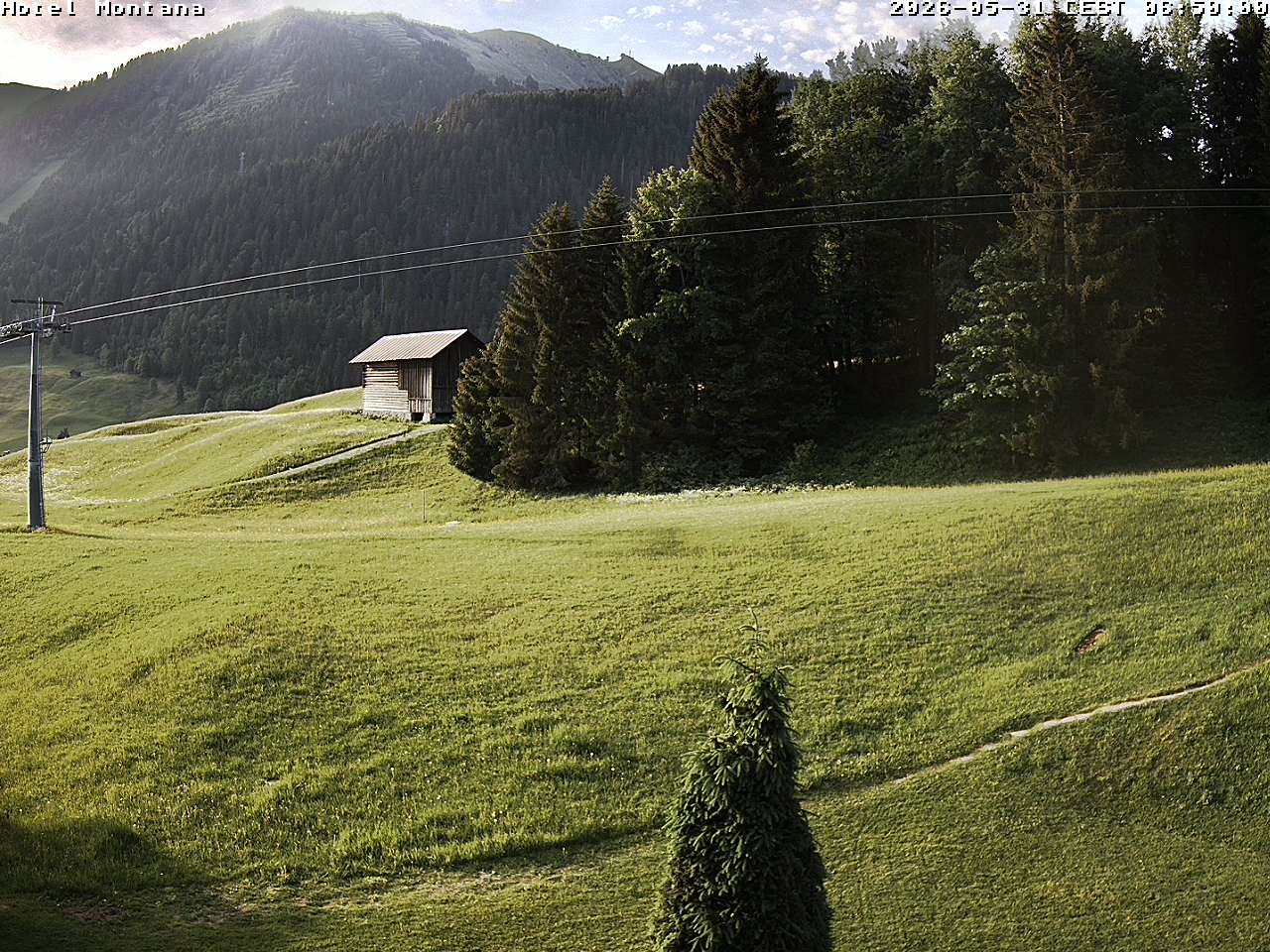 Archiv Foto Webcam Hotel Montana, Riezlern