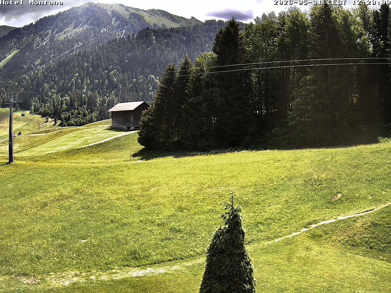 Archiv Foto Webcam Hotel Montana, Riezlern