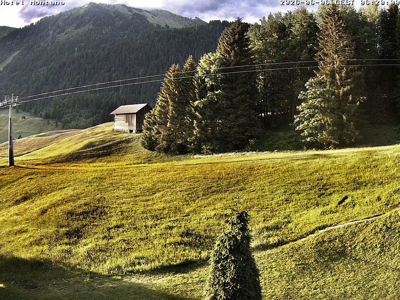 Archived image Webcam Riezlern - Hotel Montana