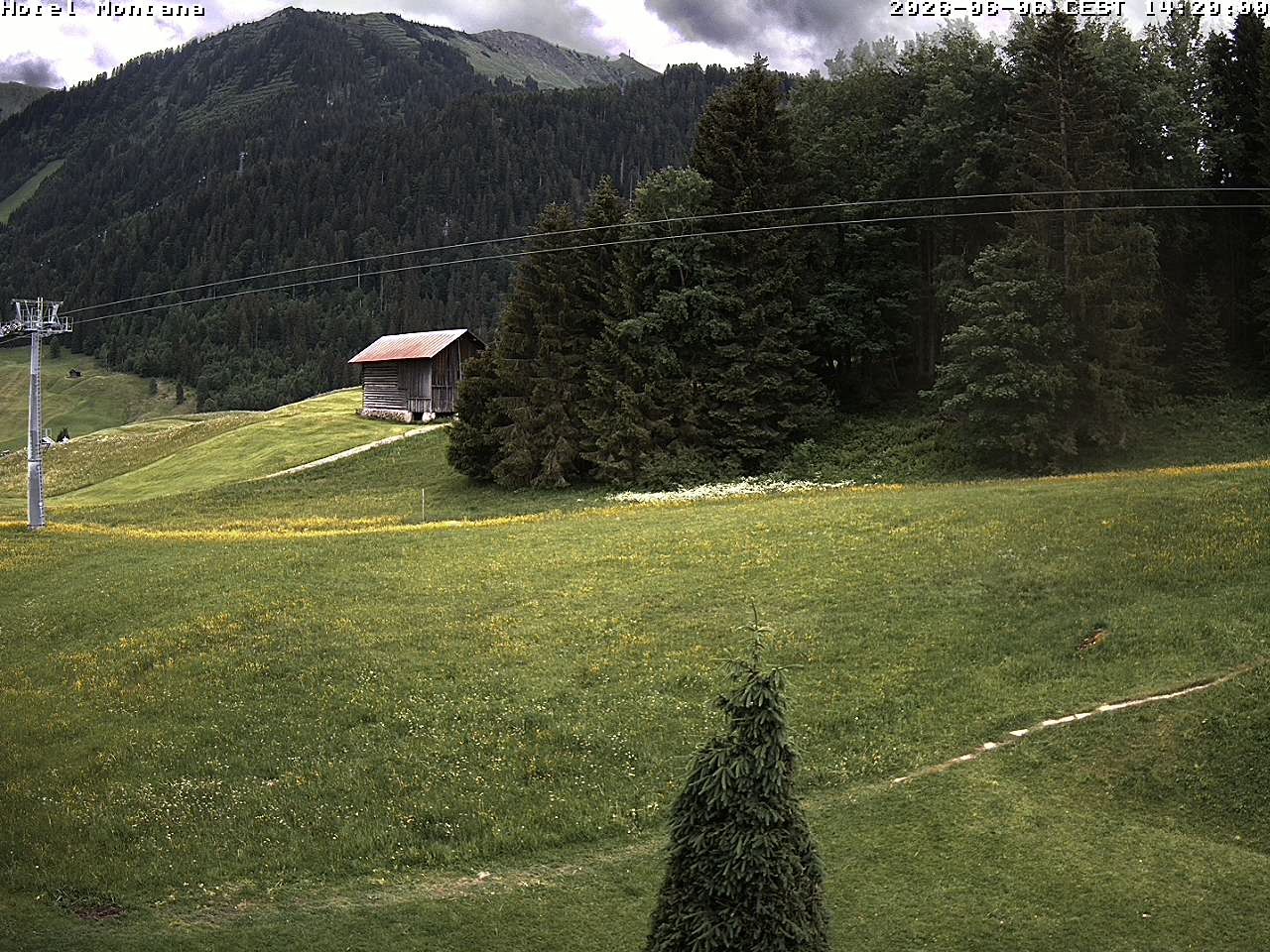 Archiv Foto Webcam Hotel Montana, Riezlern