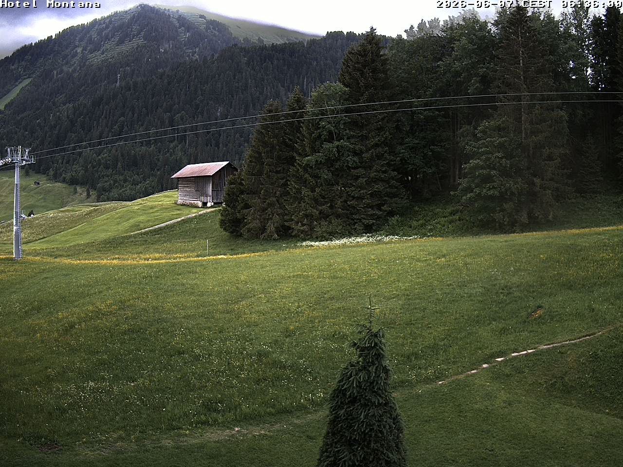 Archiv Foto Webcam Hotel Montana, Riezlern