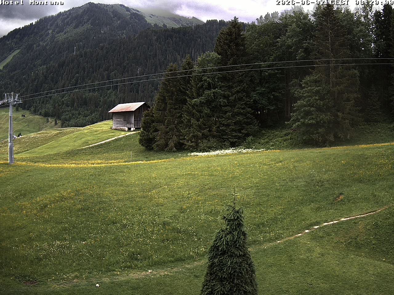 Archiv Foto Webcam Hotel Montana, Riezlern