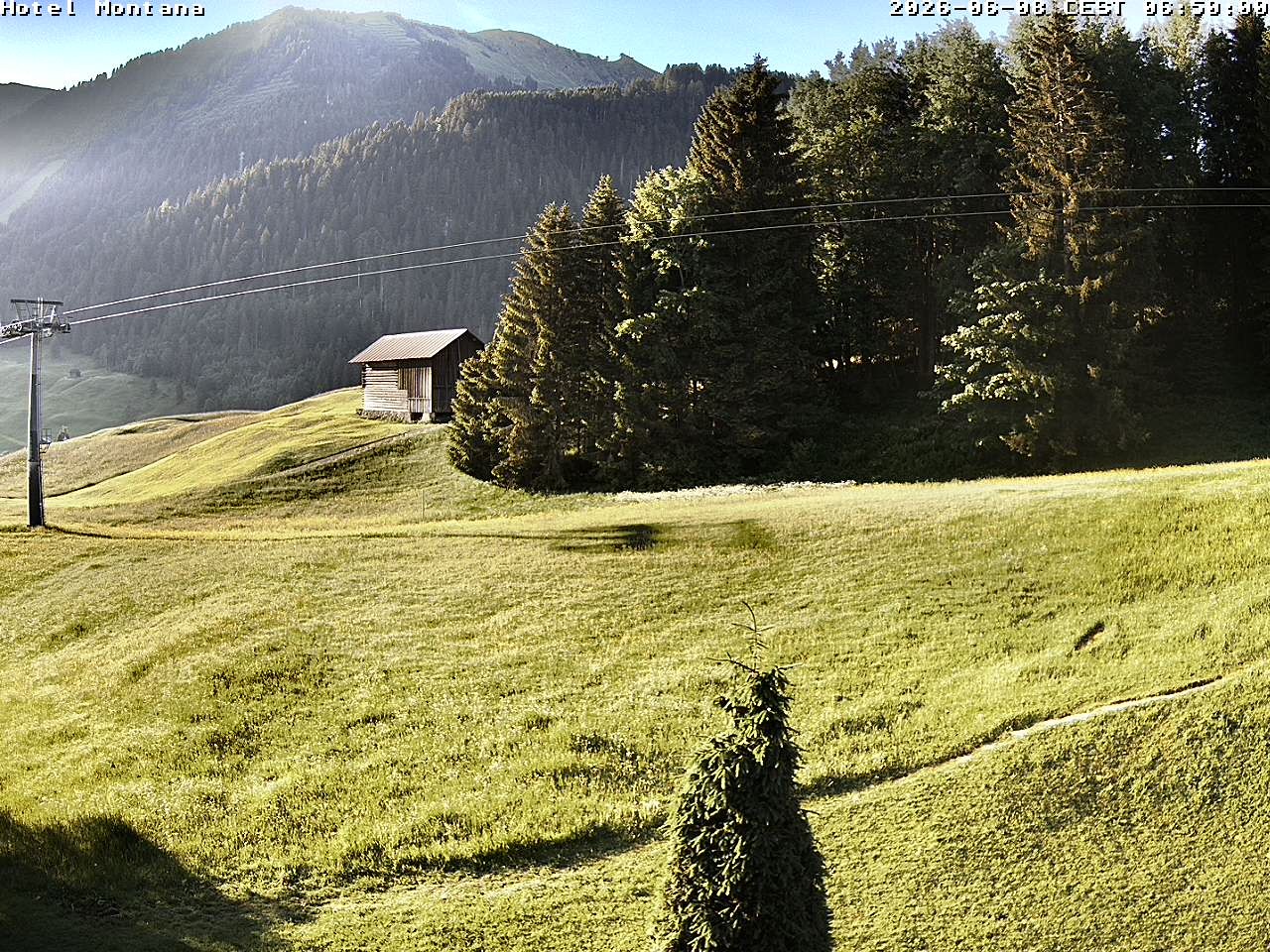Archiv Foto Webcam Hotel Montana, Riezlern