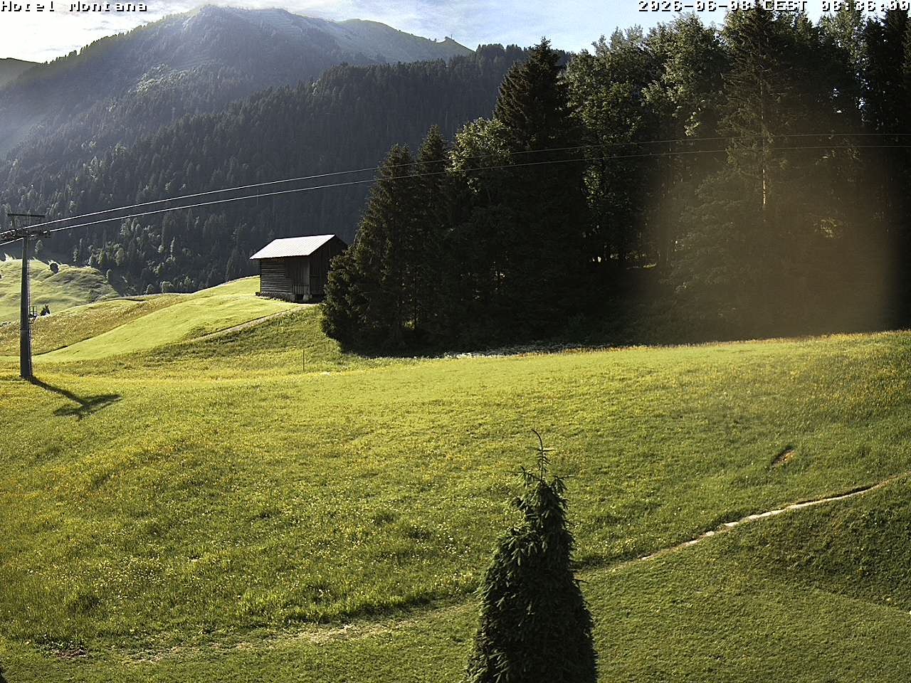 Archiv Foto Webcam Hotel Montana, Riezlern