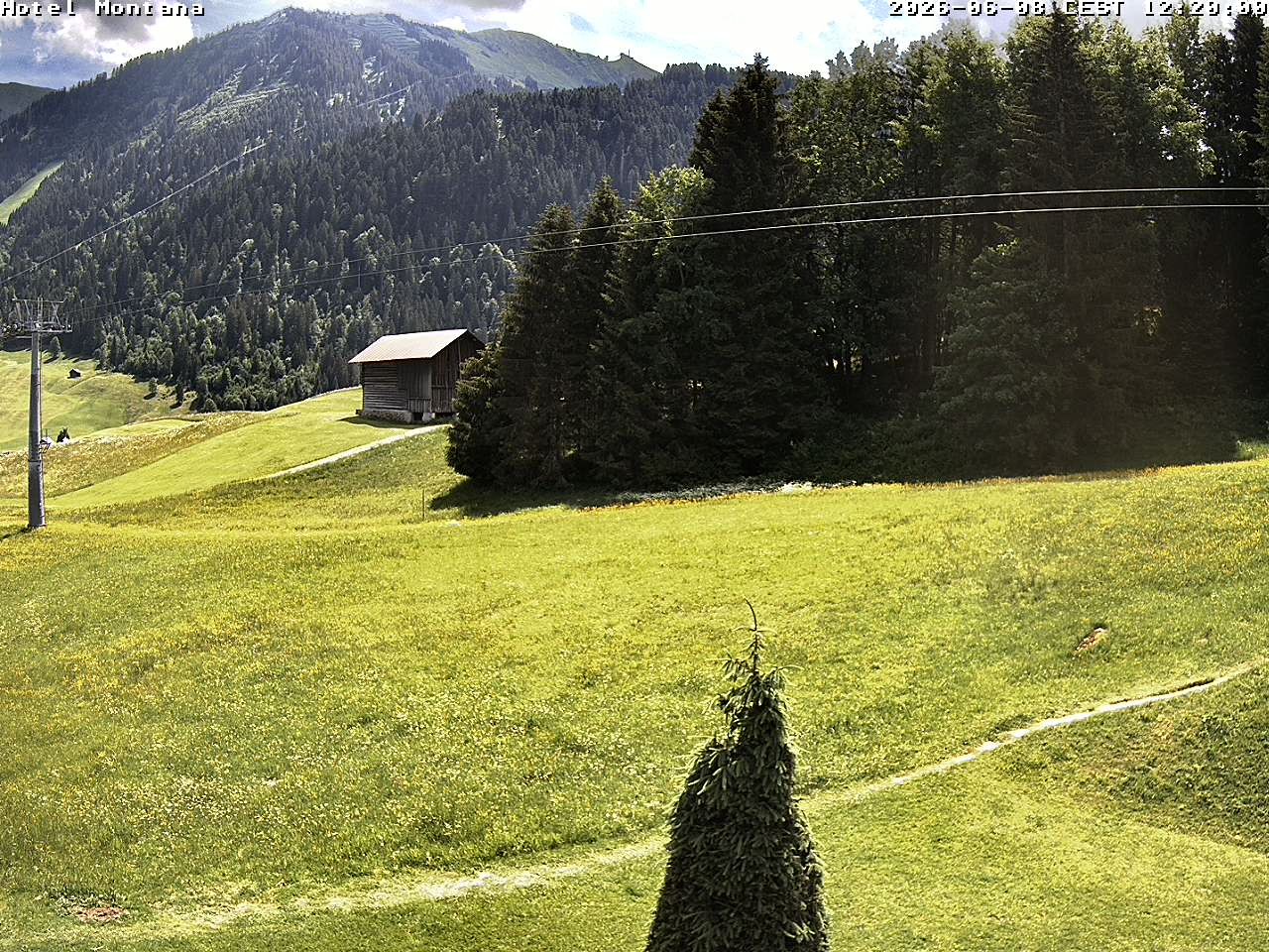 Archived image Webcam Riezlern - Hotel Montana