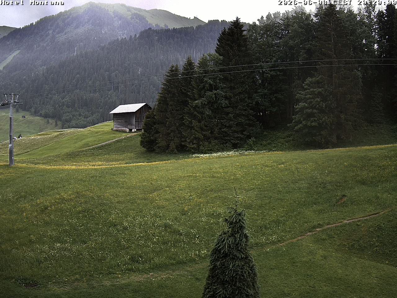 Archived image Webcam Riezlern - Hotel Montana